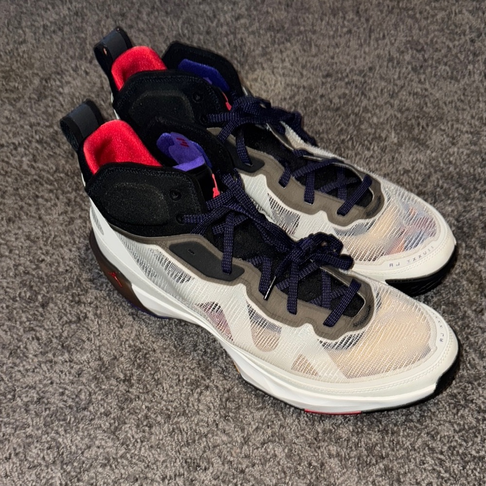 Jordan Athletic Shoes - Black, Red, Purple, White